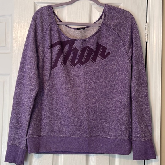💜 Thor MX Racing Sweatshirt - Picture 1 of 3